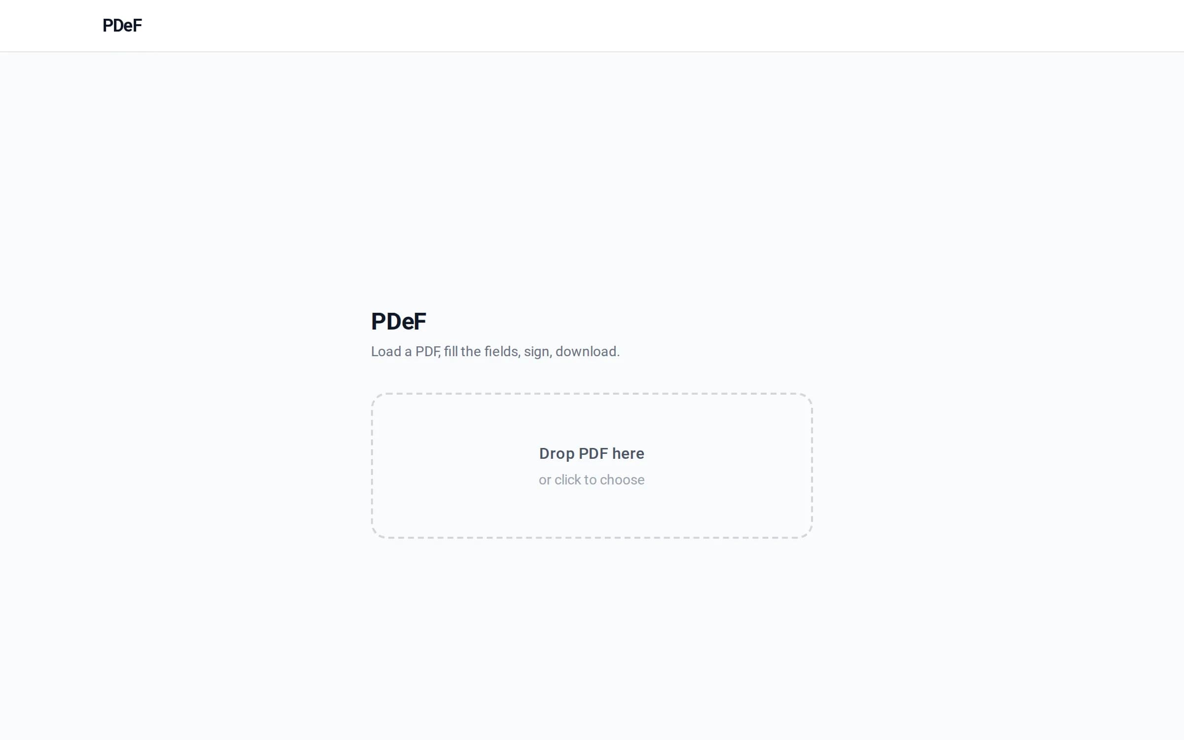 PDF per Drag & Drop im PDeF-Editor öffnen
